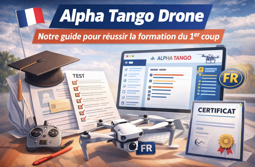 Formation drone Alpha Tango réussie