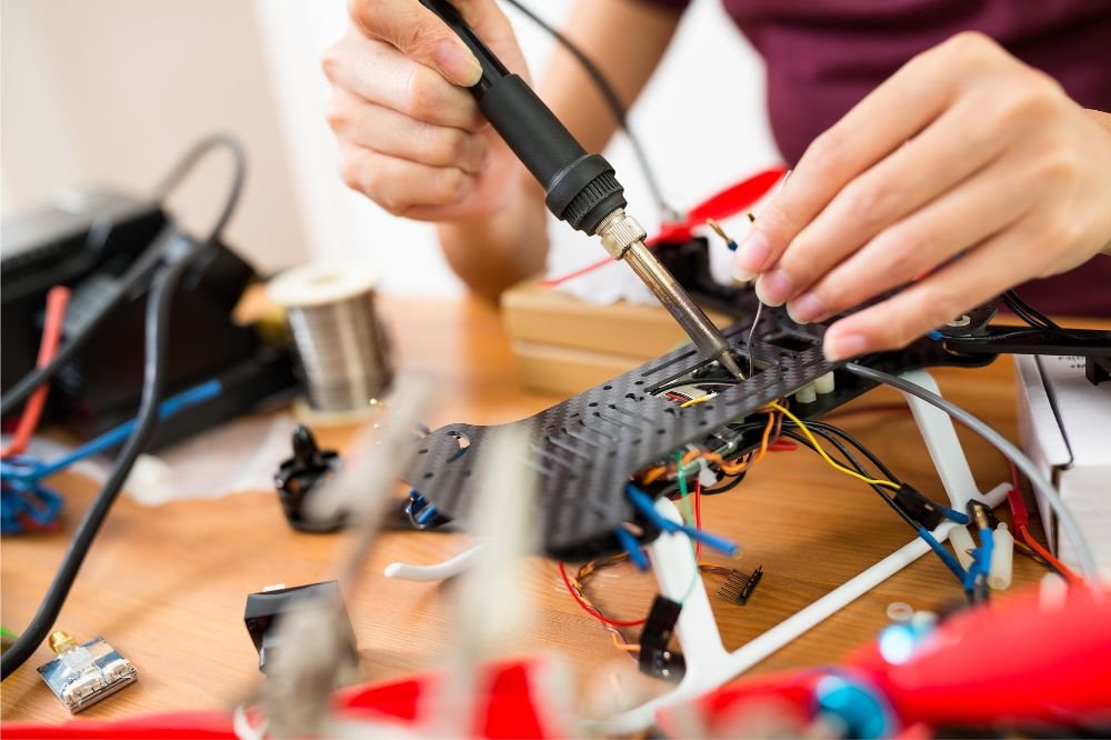 drone moteur brushless sur etablie