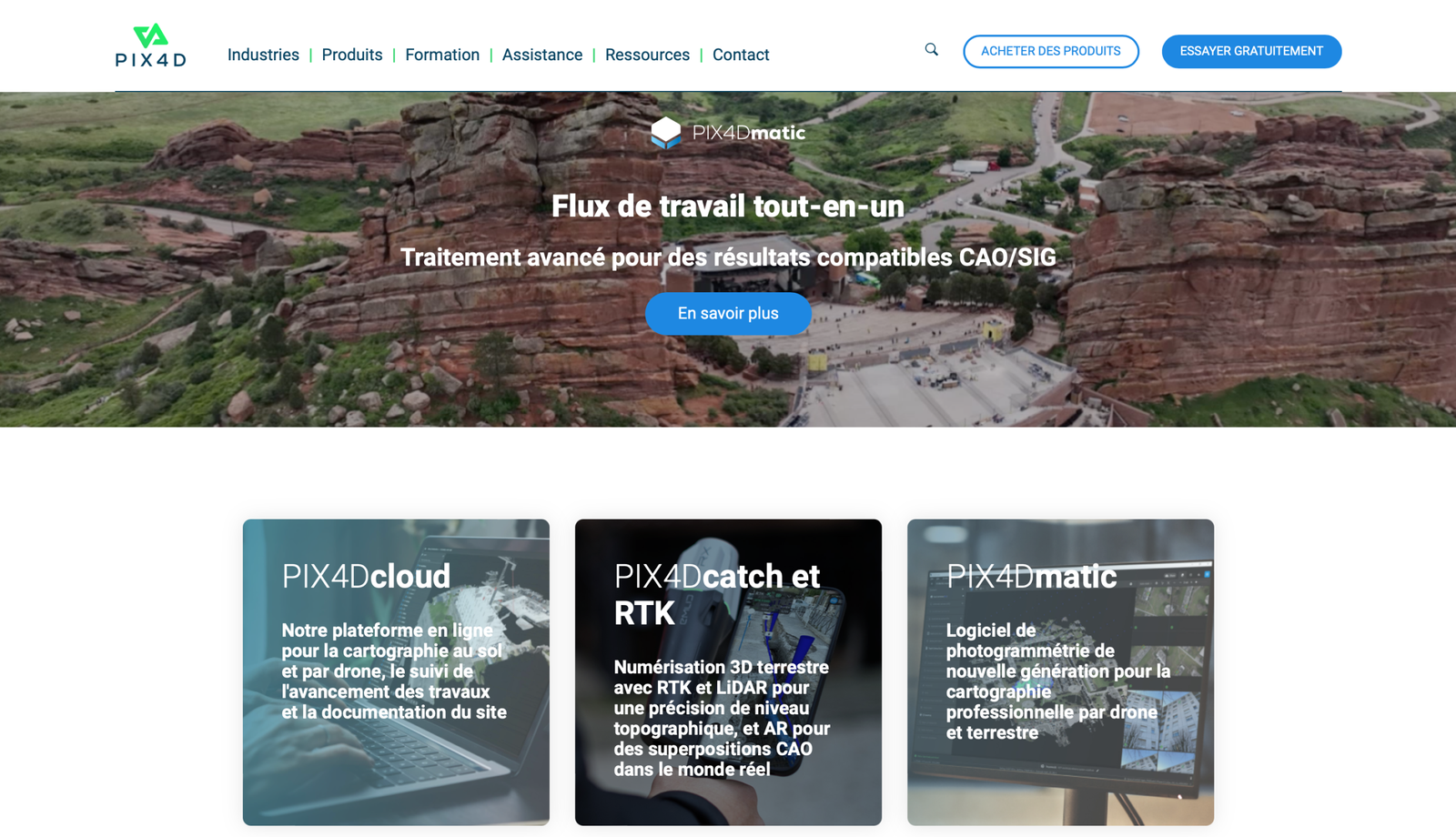 Pix4D – Outil drone